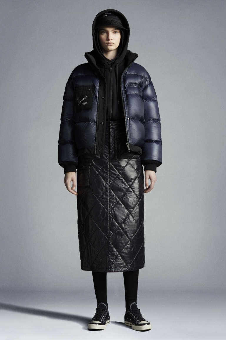 深海军蓝色/黑色alasia 夹克7 moncler frgmt hiroshi fujiwara